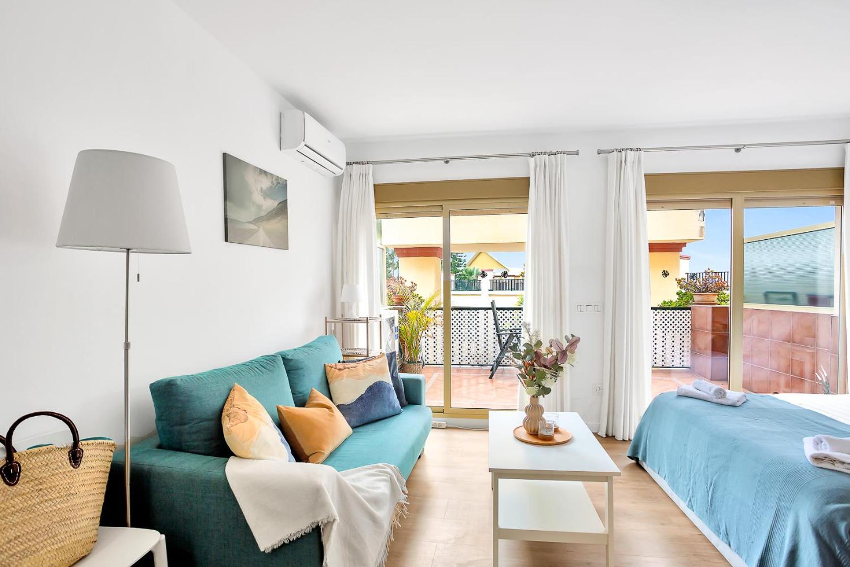 Modern Beach Apartment Romana Playa 723 In Marbella, Elviria Exteriér fotografie